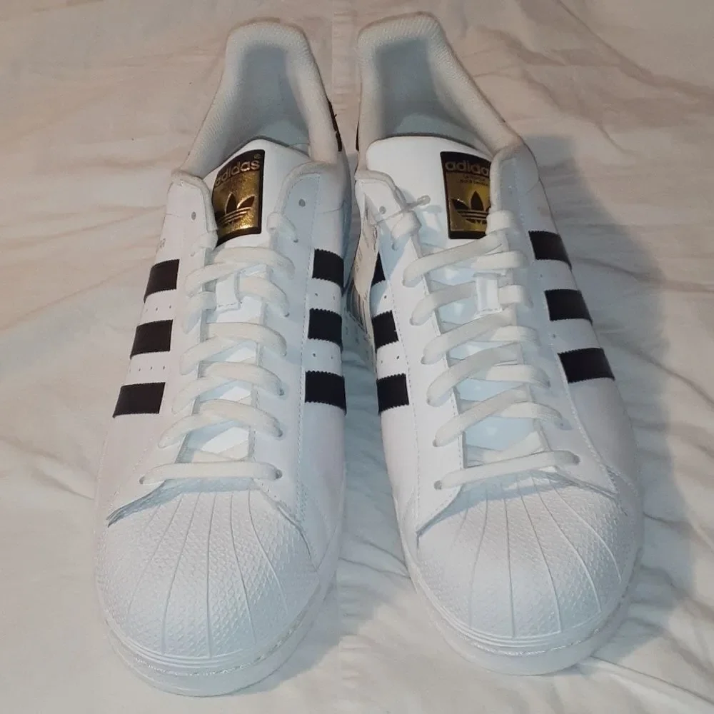 NEW Adidas Mens Superstar Originals Sneakers Size‎ 19 BIG SIZE!